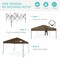 Best Choice Products 8x8ft Easy Setup Pop Up Canopy w/ 1-Button Setup, Wheeled Case, 4 Weight Bags